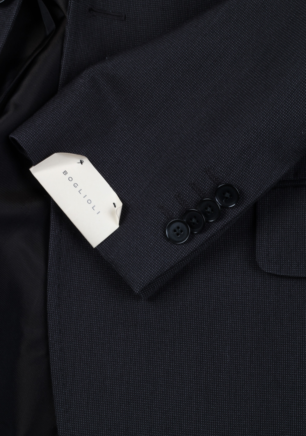 Boglioli Charcoal Suit Size 50 / 40R U.S. | Costume Limité