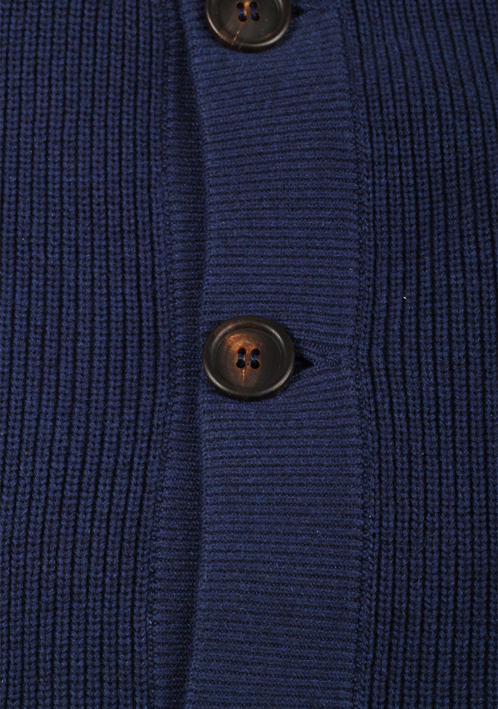 Cucinelli Cardigan Vest Size 58 / 48R U.S. Navy Cotton – image 3