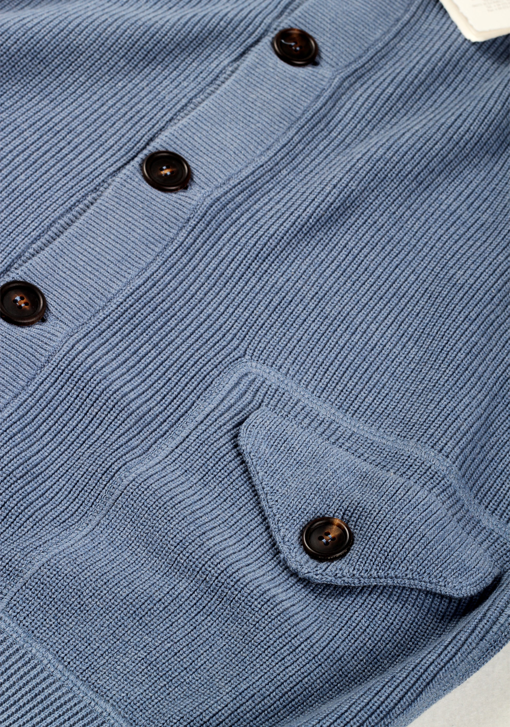 Cucinelli Cardigan Size 58 / 48R U.S. Light Blue Cotton | Costume Limité