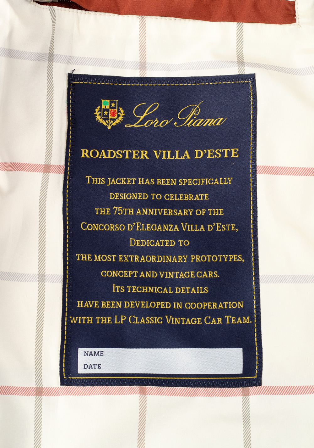 Loro Piana Roadster Villa D’Este Storm System Size M Medium Outerwear – image 6