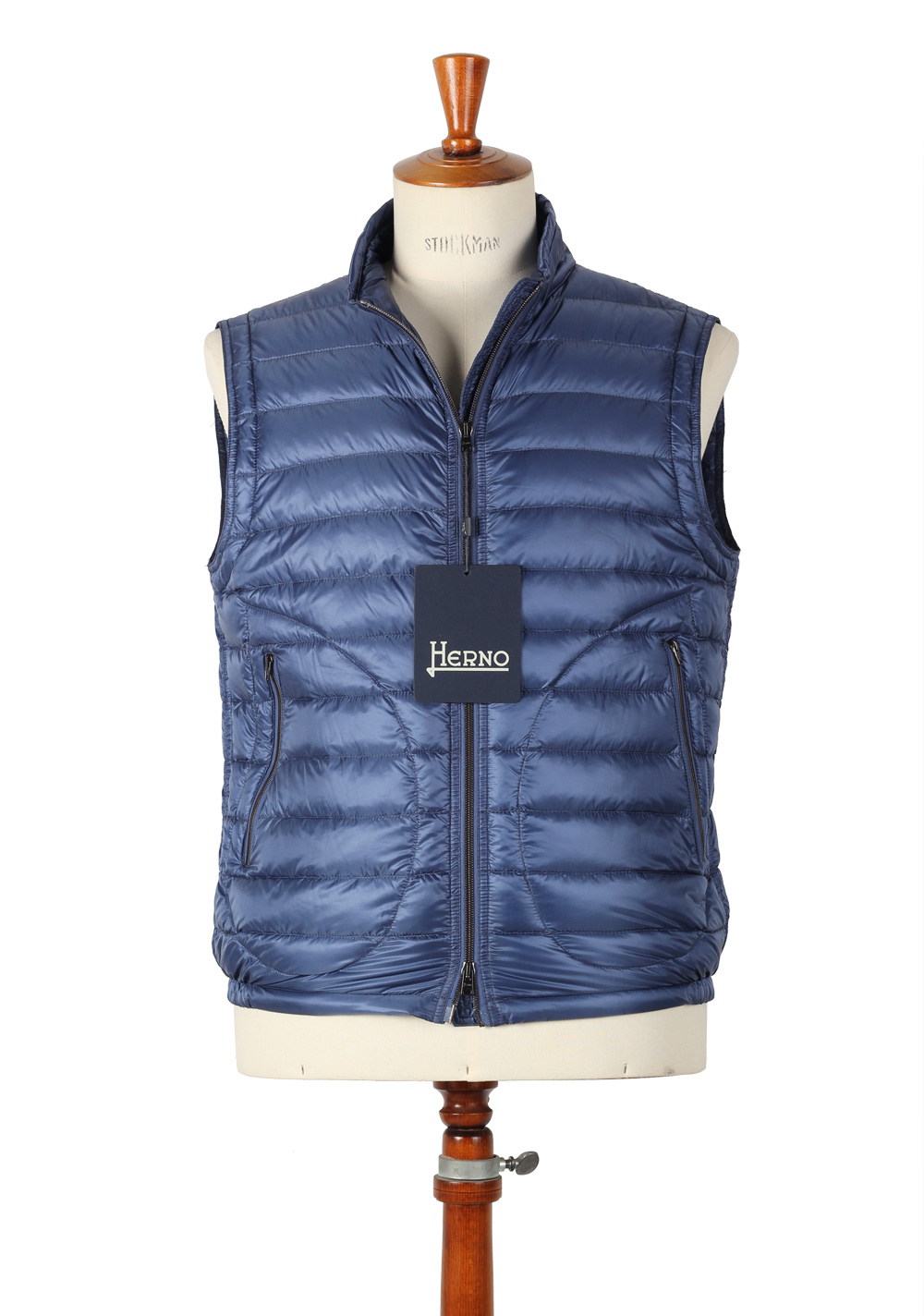 Herno Vest Size 52 / 42R U.S. Blue