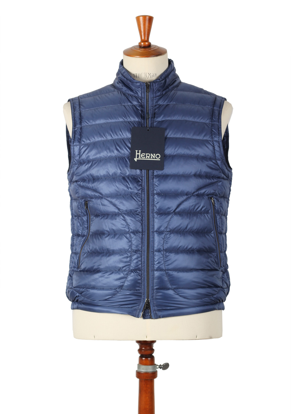 Herno Vest Size 52 / 42R U.S. Blue – image 2