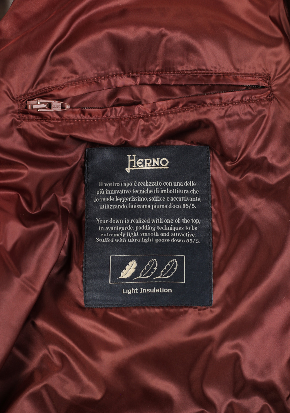 Herno Vest Size 52 / 42R U.S. Red – image 4