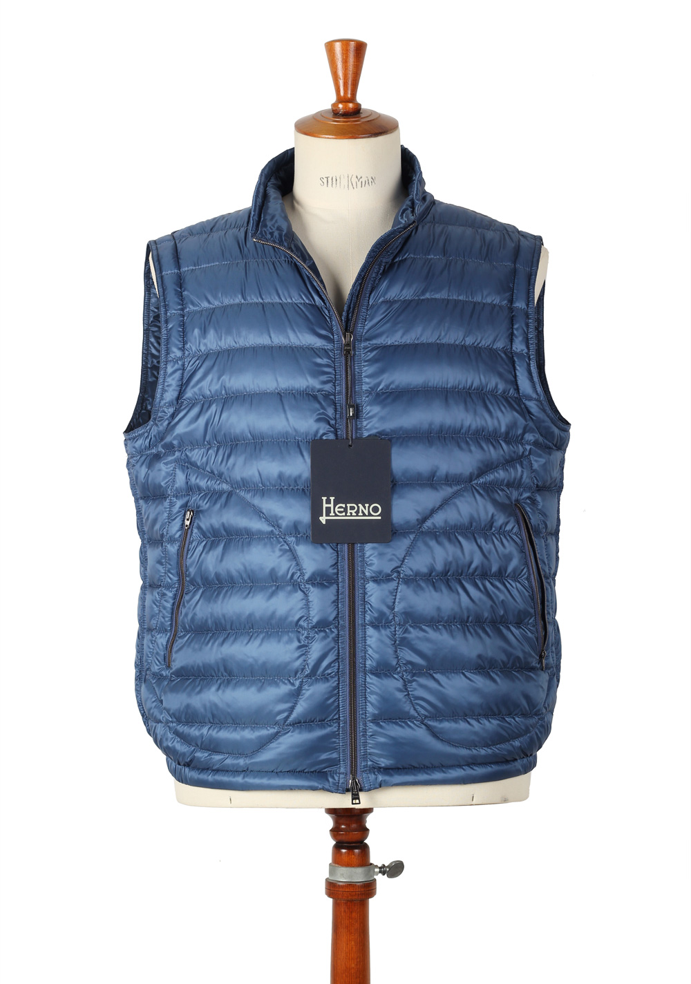 Herno Vest Size 56 / 46R U.S. Blue