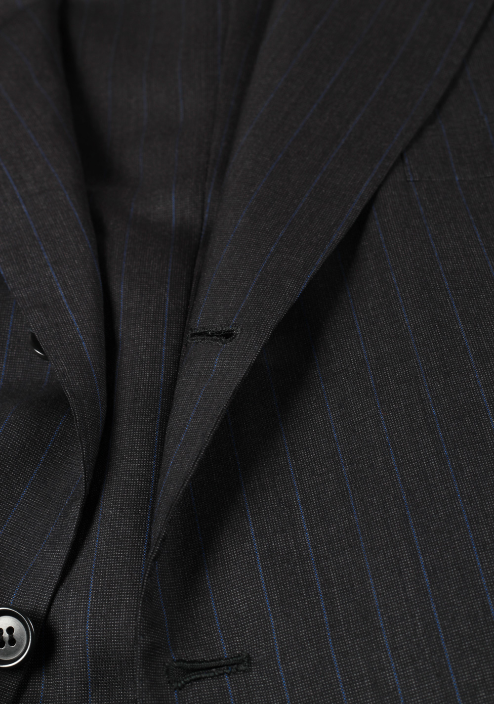 Kiton Suit Size 58 / 48R U.S. Blanc Blu 14 Micron Super 180S | Costume Limité