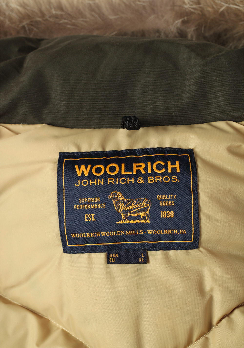 Woolrich Parka Df Winter Coat Size Xl | Costume Limité