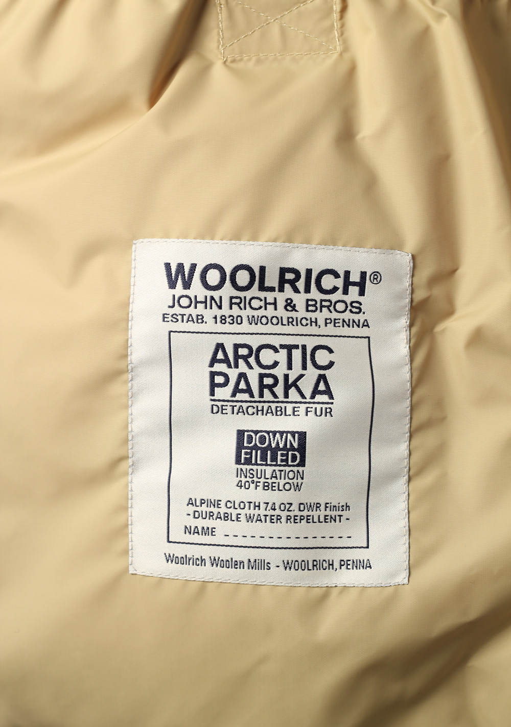 Woolrich Parka Df Winter Coat Size Xl | Costume Limité