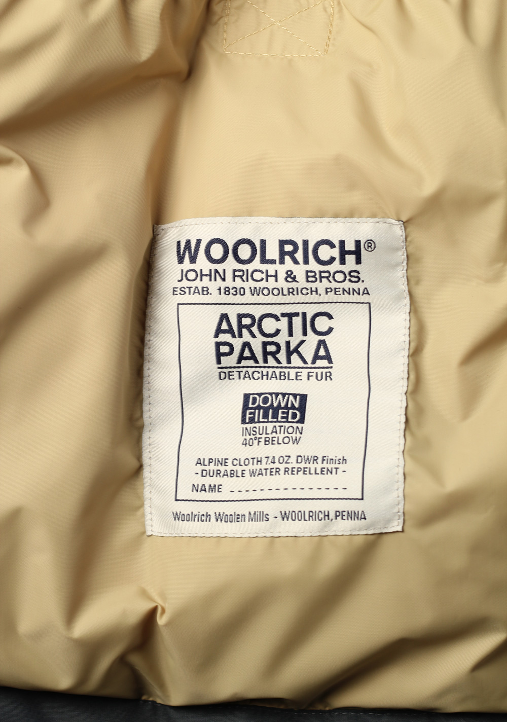 Woolrich Parka Df Winter Coat Size Xl – image 6