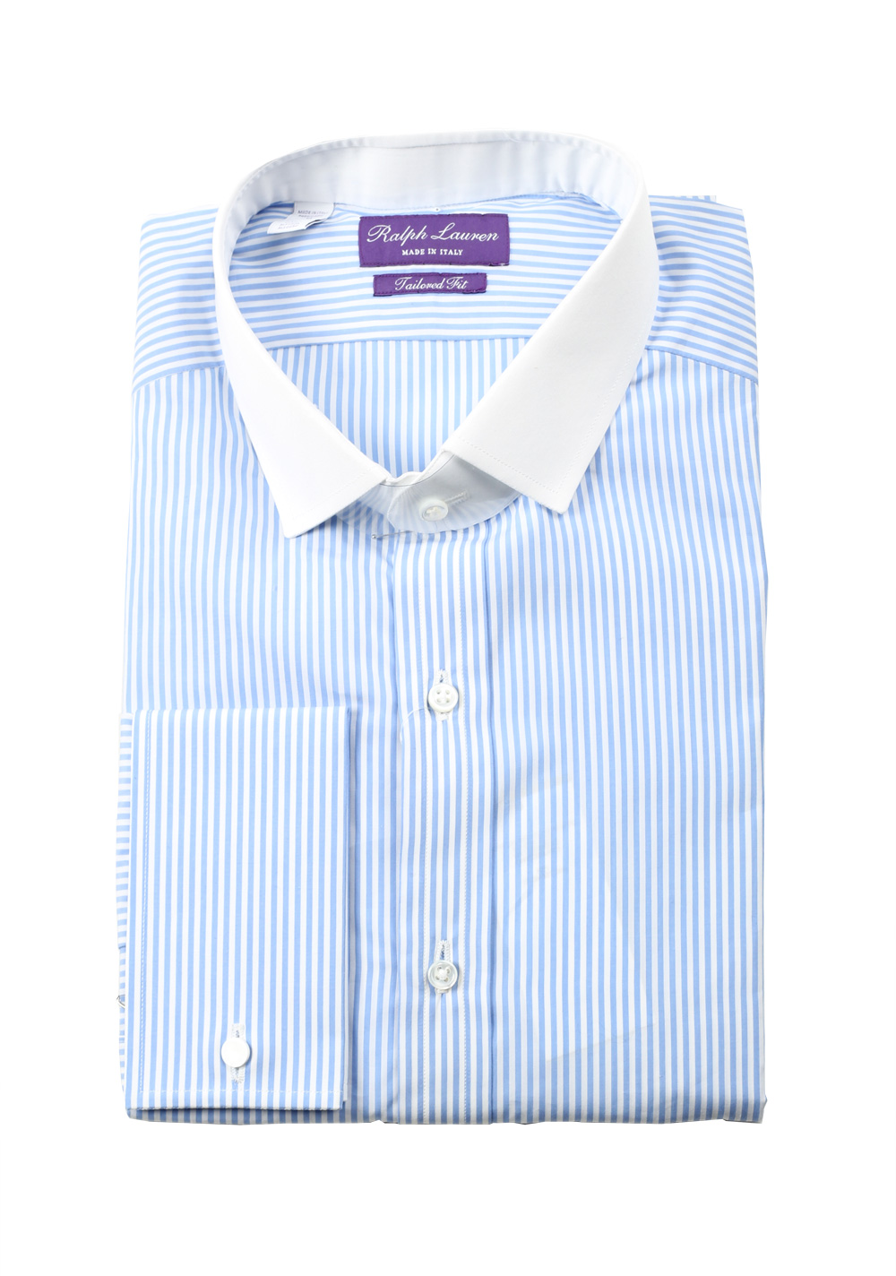 Ralph Lauren Purple Label Shirt Size 43 / 17 U.S. Tailored Fit | Costume Limité