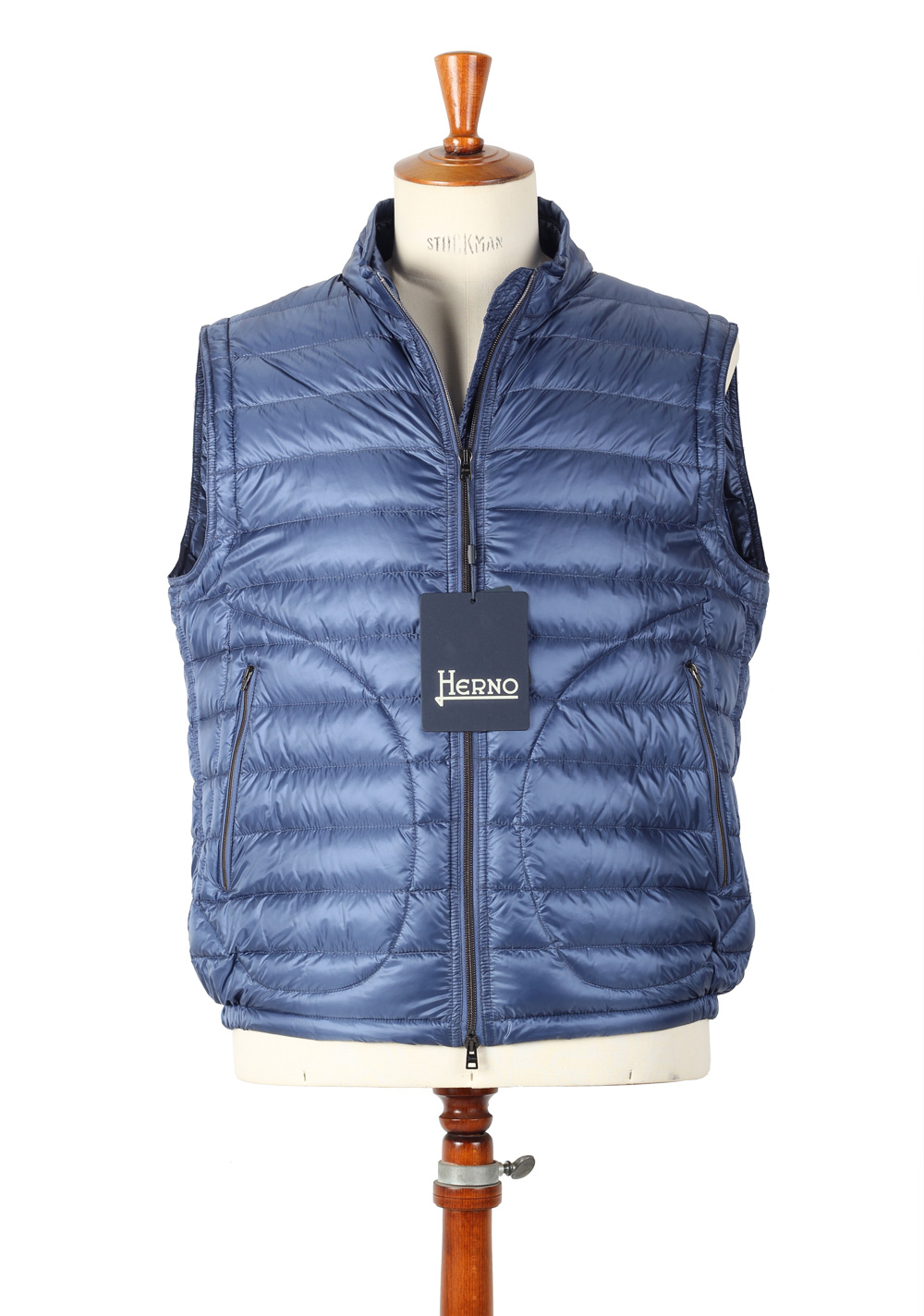 Herno Vest Size 56 / 46R U.S. Blue