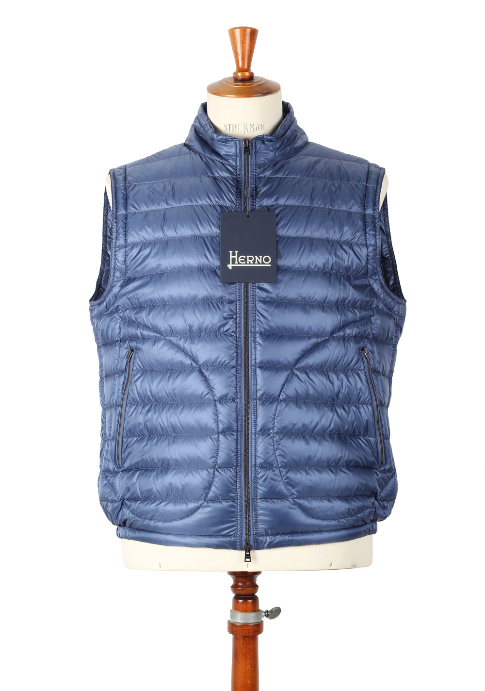 Herno Vest Size 56 / 46R U.S. Blue – image 2