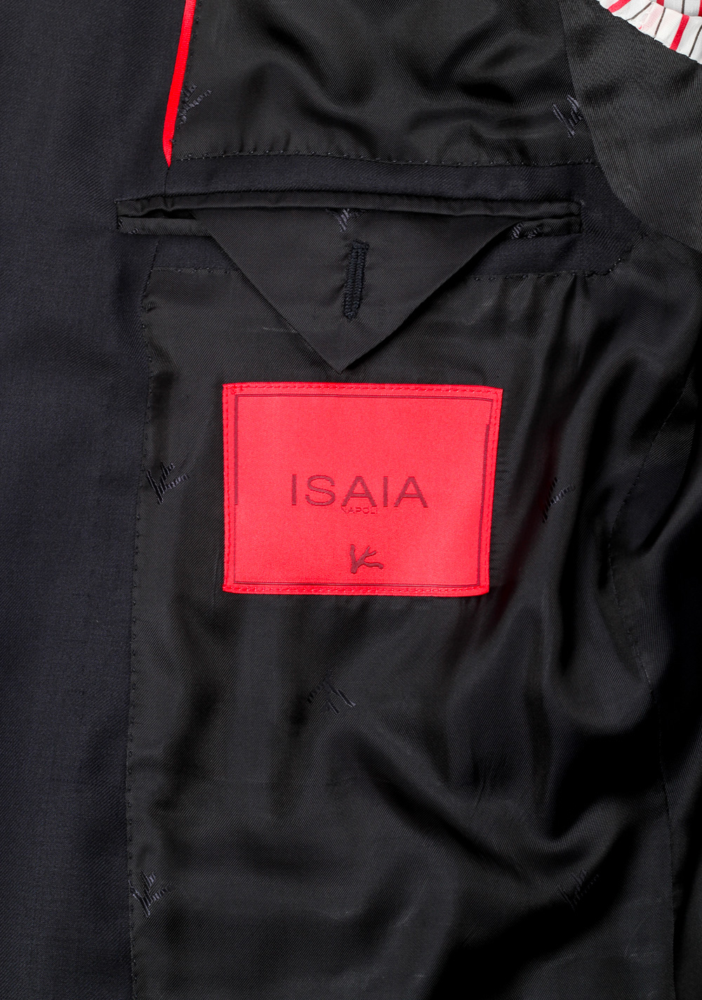Isaia Navy Sport Coat Size 50 / 40R U.S.  Base Tribeca | Costume Limité