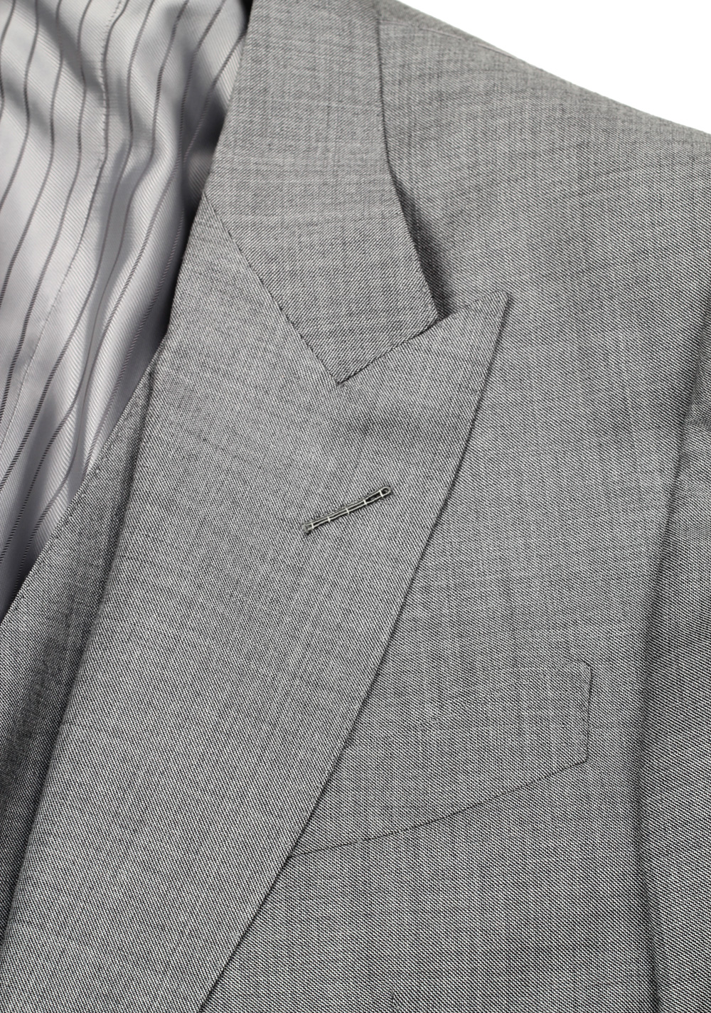 TOM FORD Windsor Sharkskin Gray 3 Piece Suit Size 54 / 44R U.S. Wool Fit A – image 5