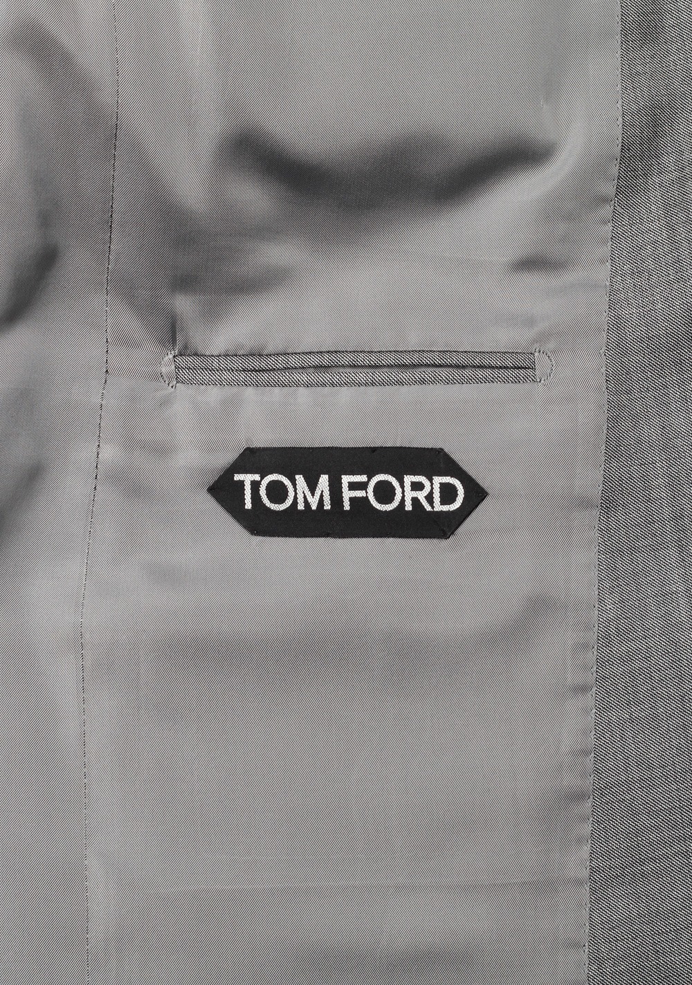 TOM FORD Windsor Sharkskin Gray 3 Piece Suit Size 54 / 44R U.S. Wool Fit A – image 6