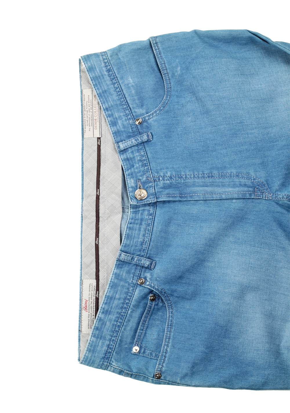 Brioni Blue Jeans Trousers Size 54 / 38 U.S. | Costume Limité