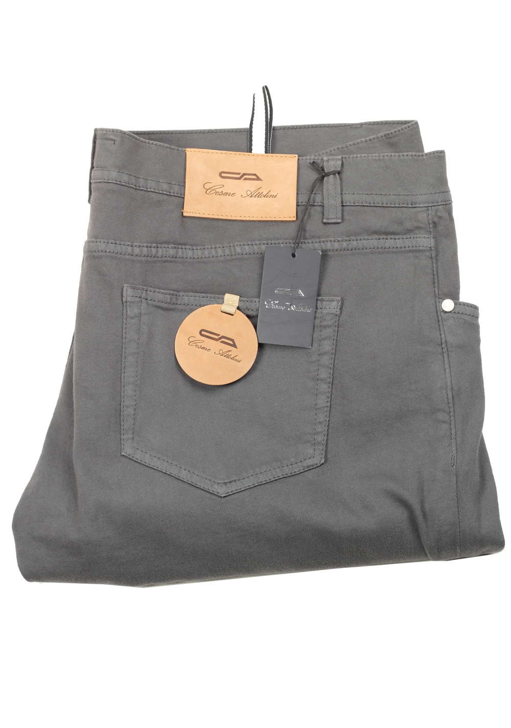 Cesare Attolini Gray Jeans Size 58 / 42 U.S.