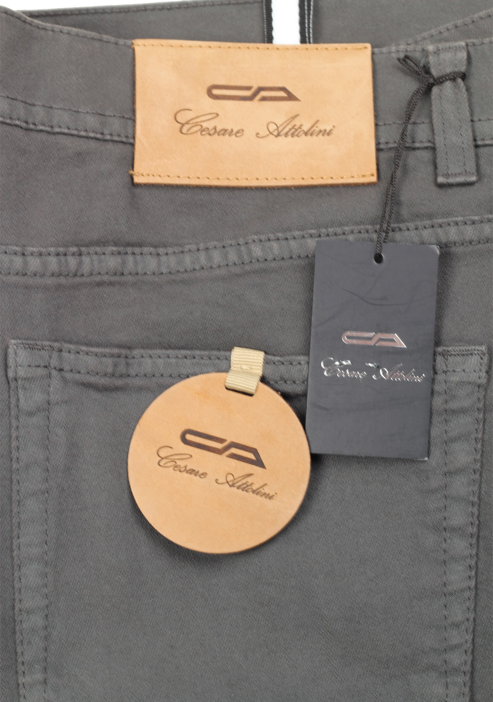 Cesare Attolini Gray Jeans Size 58 / 42 U.S. – image 2