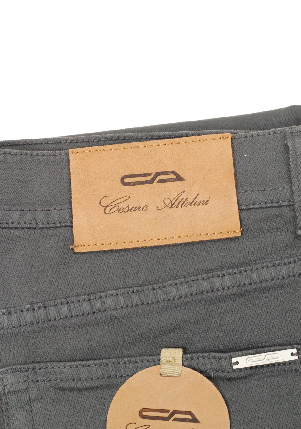 Cesare Attolini Gray Jeans Size 56 / 40 U.S. | Costume Limité