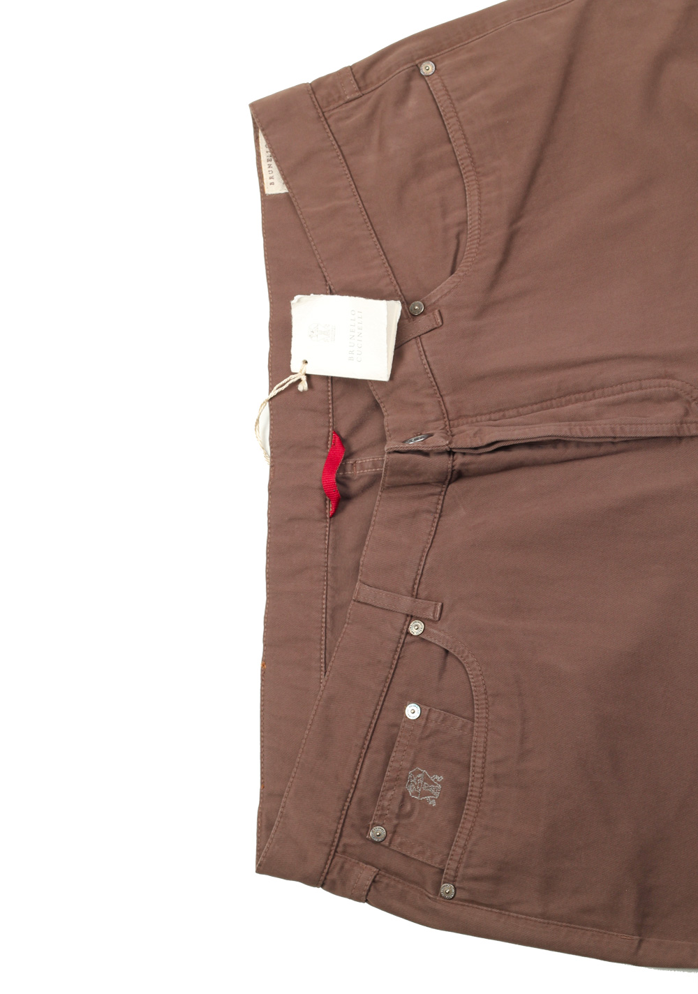 Brunello Cucinelli Brown Trousers Size 60 / 44 U.S. | Costume Limité