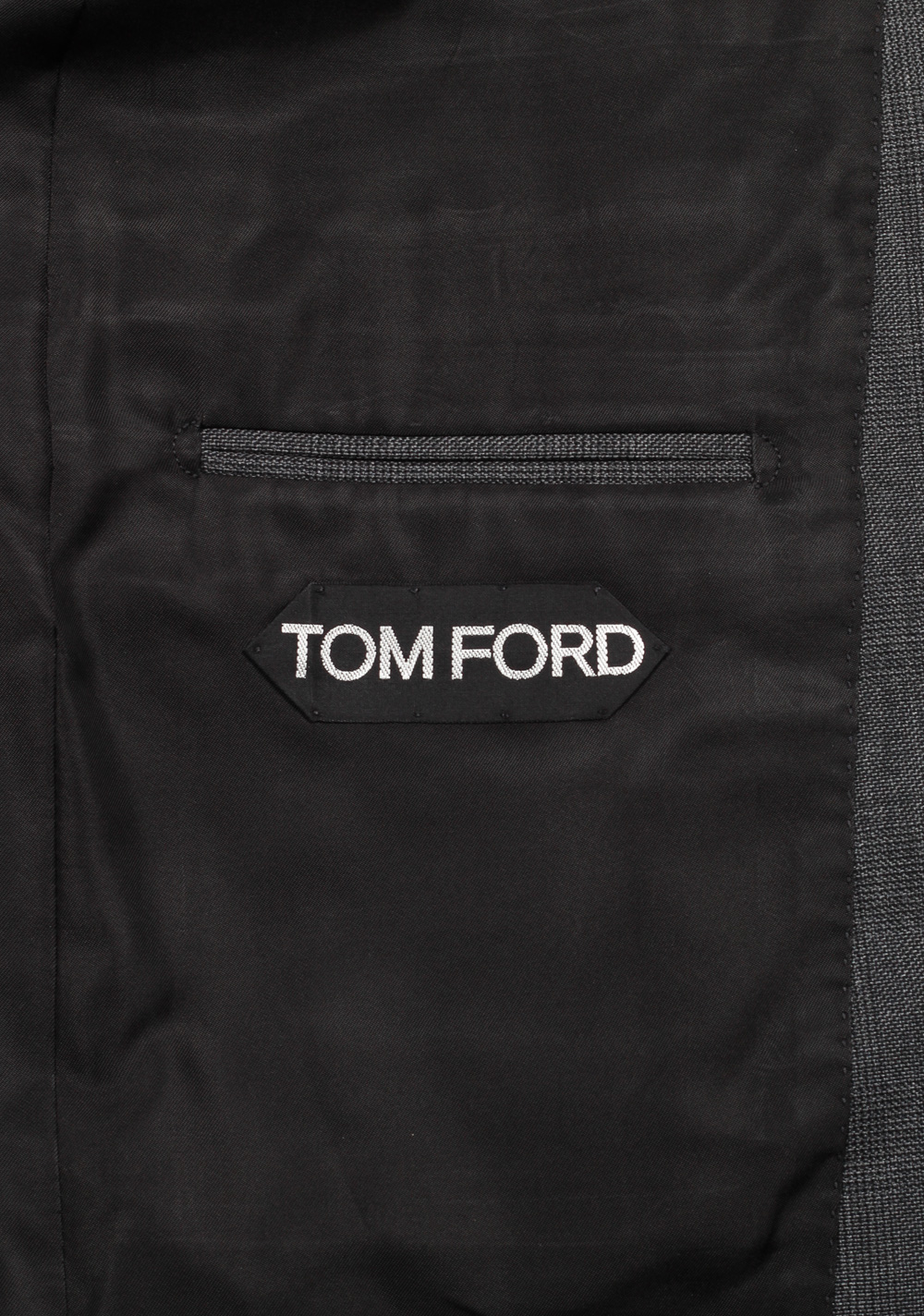 TOM FORD Shelton Gray Checked 3 Piece Suit Size 46 / 36R U.S. Wool – image 6