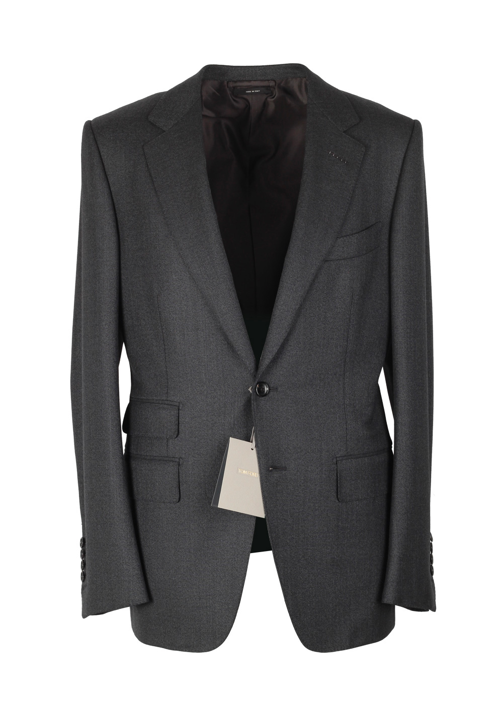 TOM FORD Gray Sport Coat Size 48 / 38R U.S. Wool Basic Base V Nuova | Costume Limité