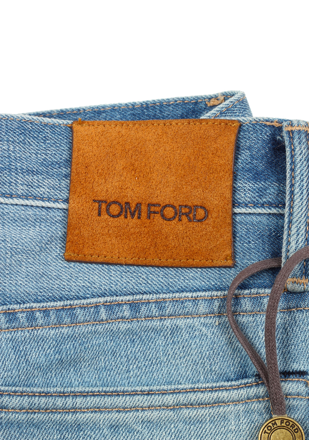 TOM FORD Light Blue Slim Fit Jeans TFD001 Size 47 / 31 U.S.