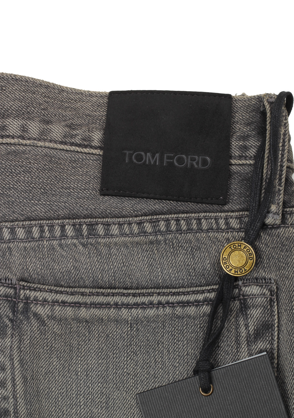TOM FORD Gray Slim Fit Jeans TFD001 Size 49 / 33 U.S. | Costume Limité