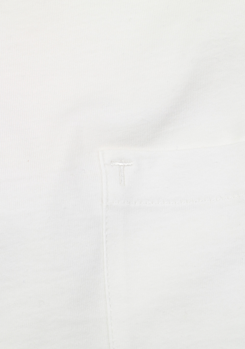 TOM FORD Crew Neck White Tee Shirt Size 52 / 42R U.S. | Costume Limité