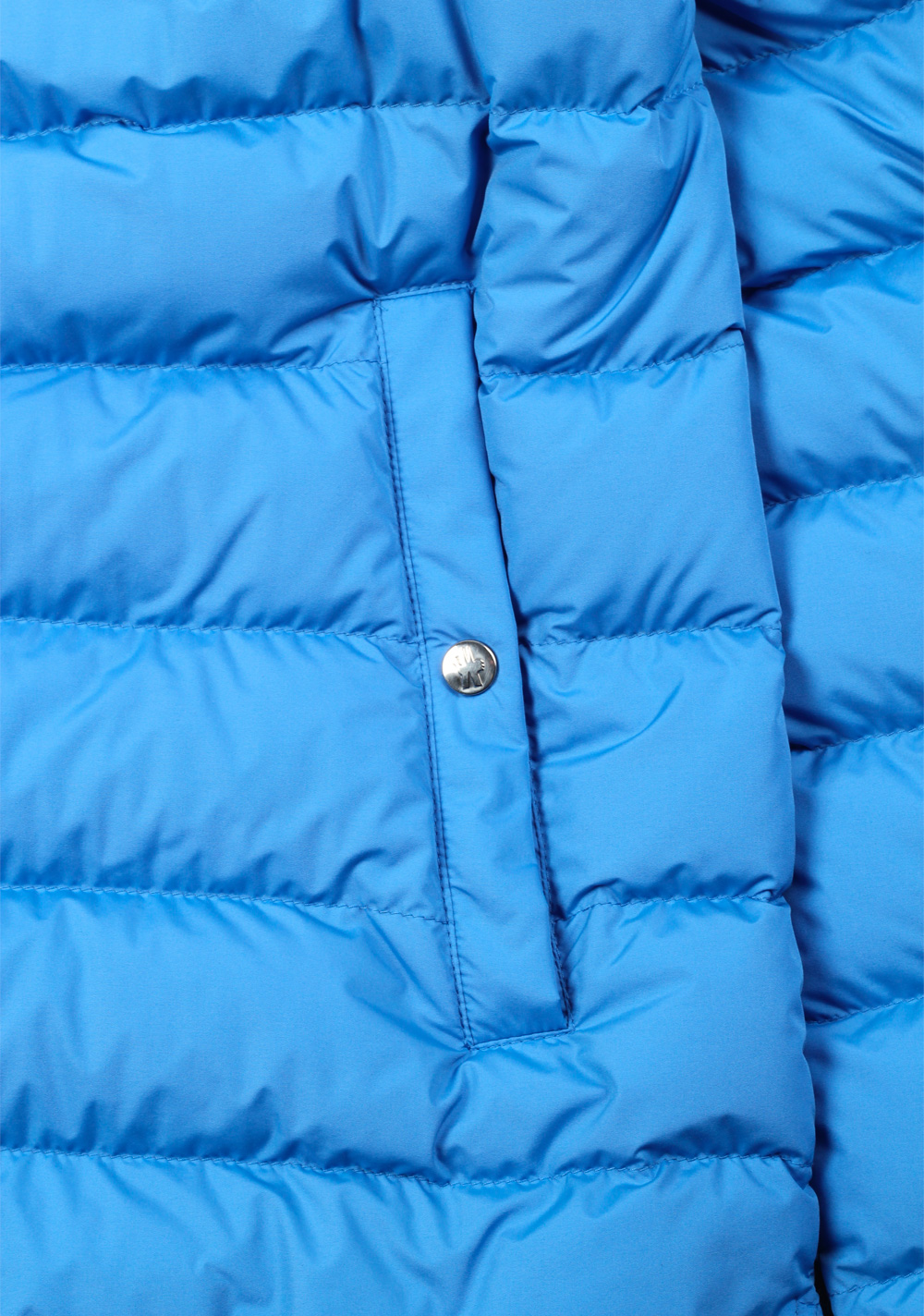 Moncler Blue CYCLOPE Quilted Down Jacket Coat Size 4 / L / 52 / 42 U.S. | Costume Limité