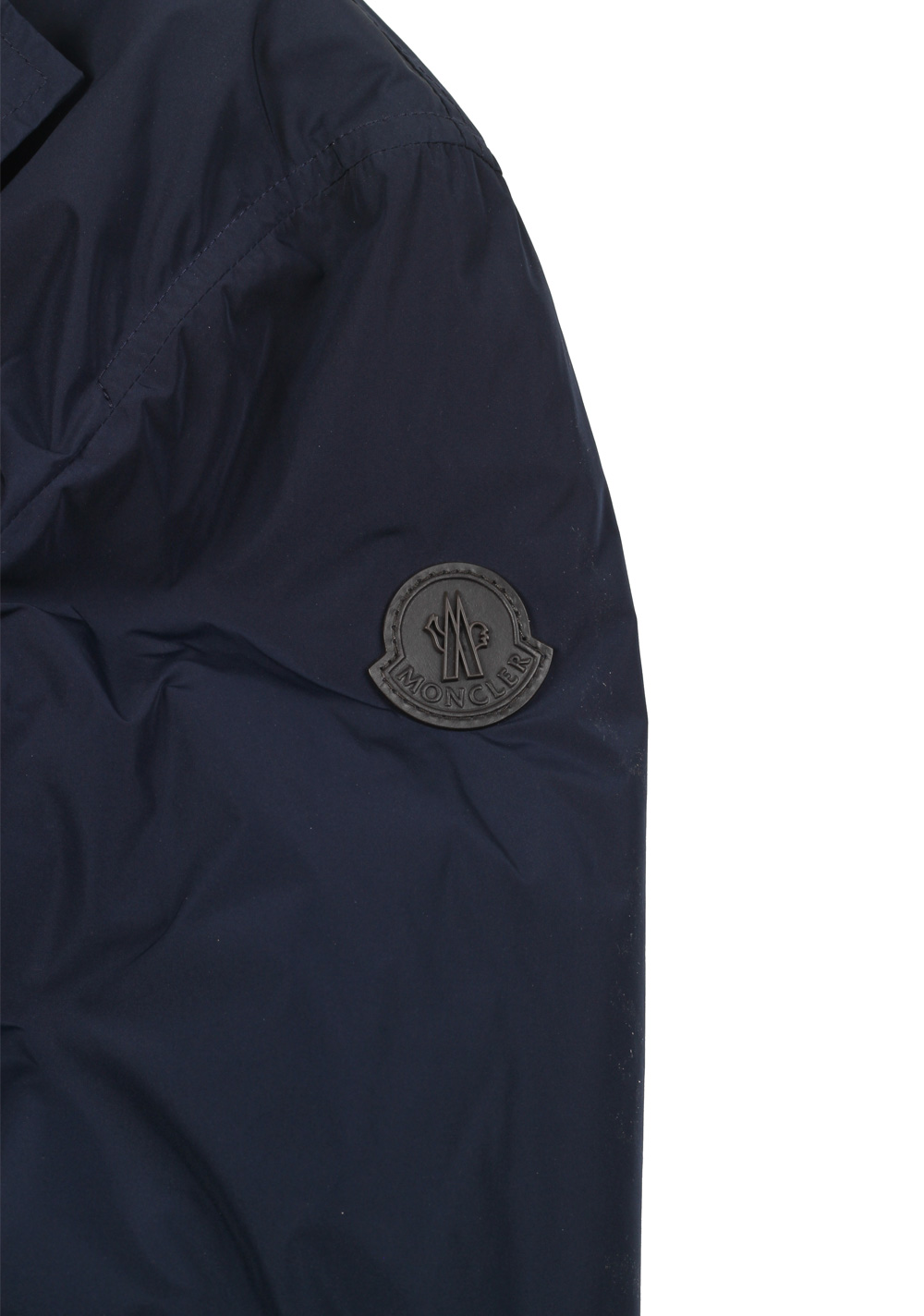 Moncler Navy TITIEN Rain Coat Blazer Size 7 / XXL / 58 / 48 U.S. | Costume Limité