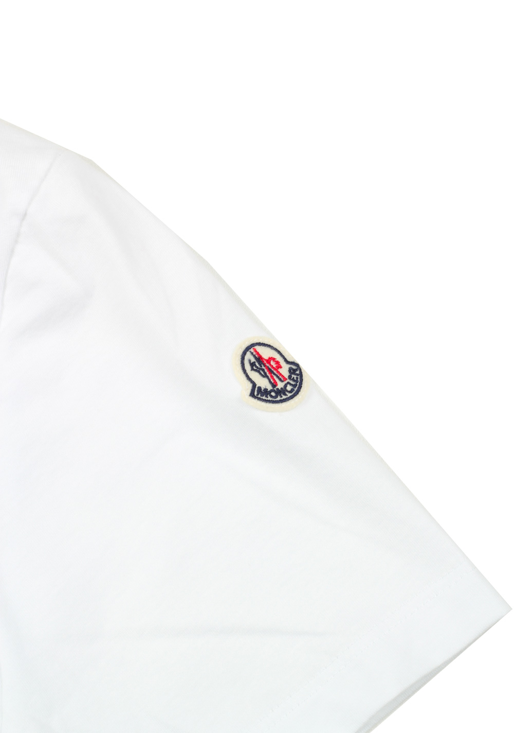 Moncler White Crew Neck Tee Shirt Size S / 36R U.S. | Costume Limité