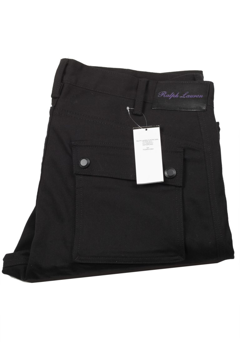 Ralph Lauren Purple Label Black Cargo Moto Jeans Size 56 / 40 U.S. - thumbnail | Costume Limité