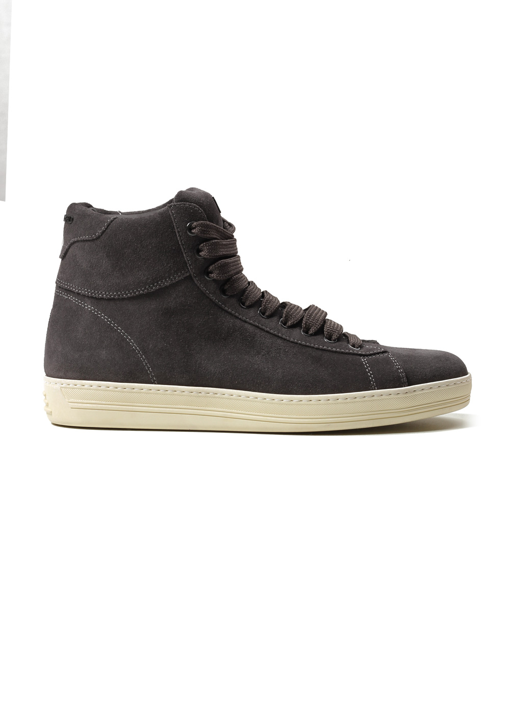 TOM FORD Russel High Top Gray Suede Sneaker Shoes Size 7.5 UK / 8.5 U.S. | Costume Limité
