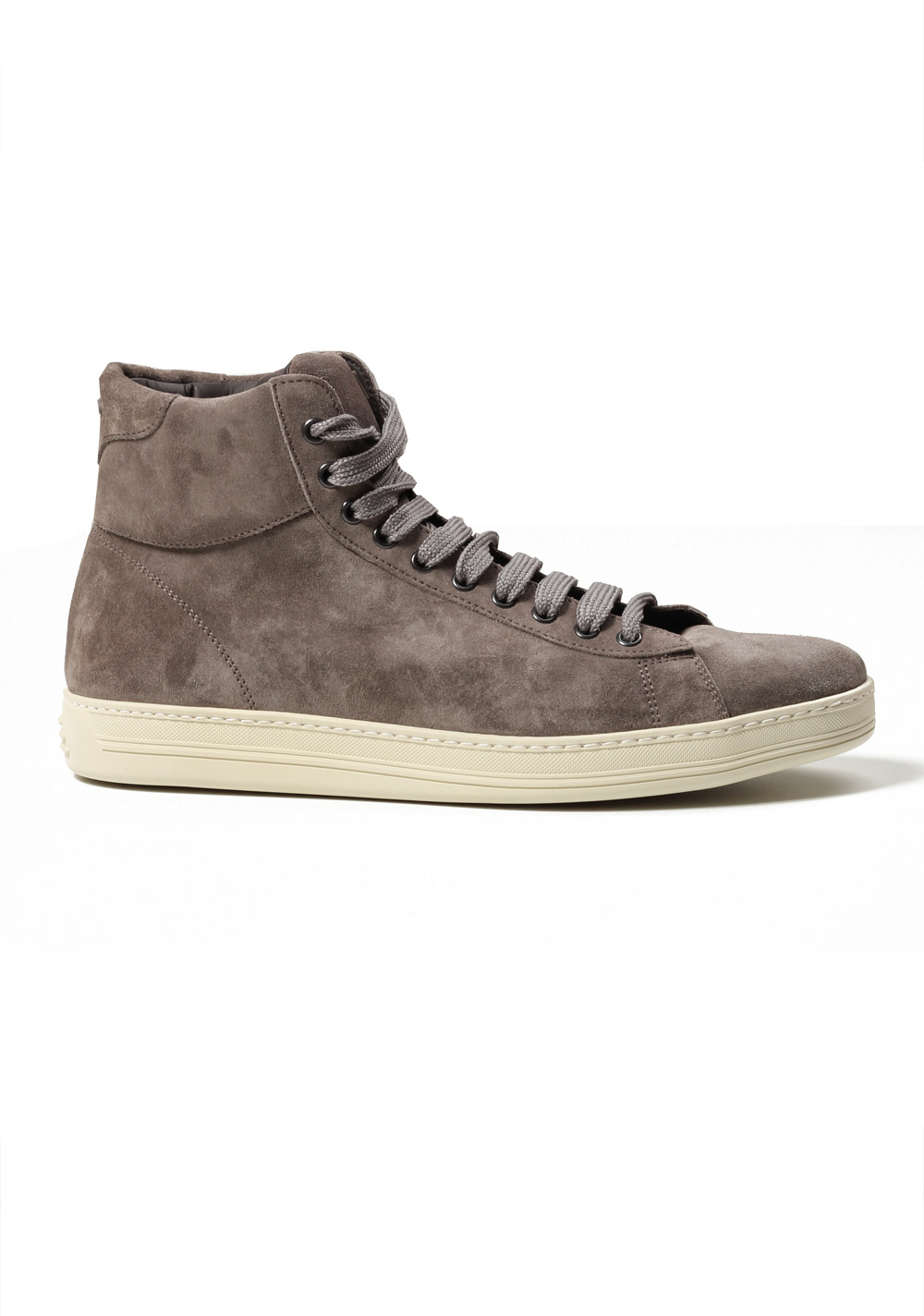 TOM FORD Russel High Top Taupe Suede Sneaker Shoes Size 10 UK / 11 U.S. | Costume Limité