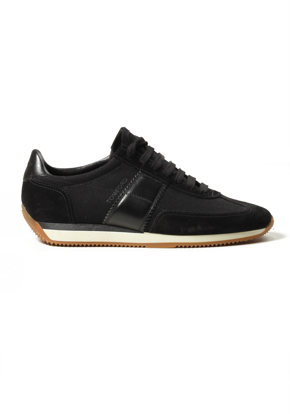 TOM FORD Orford Colorblock Black Trainer Sneaker Shoes Size 7 UK / 8 U.S. | Costume Limité