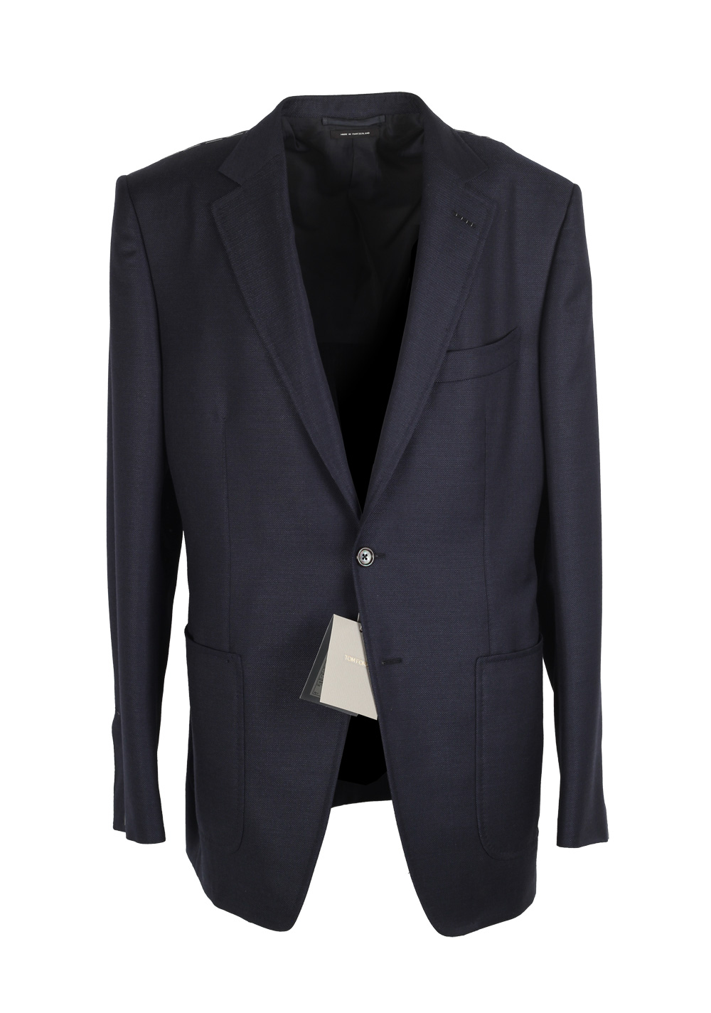 TOM FORD O’Connor Blue Sport Coat Size 54L / 44L U.S. Fit Y | Costume Limité