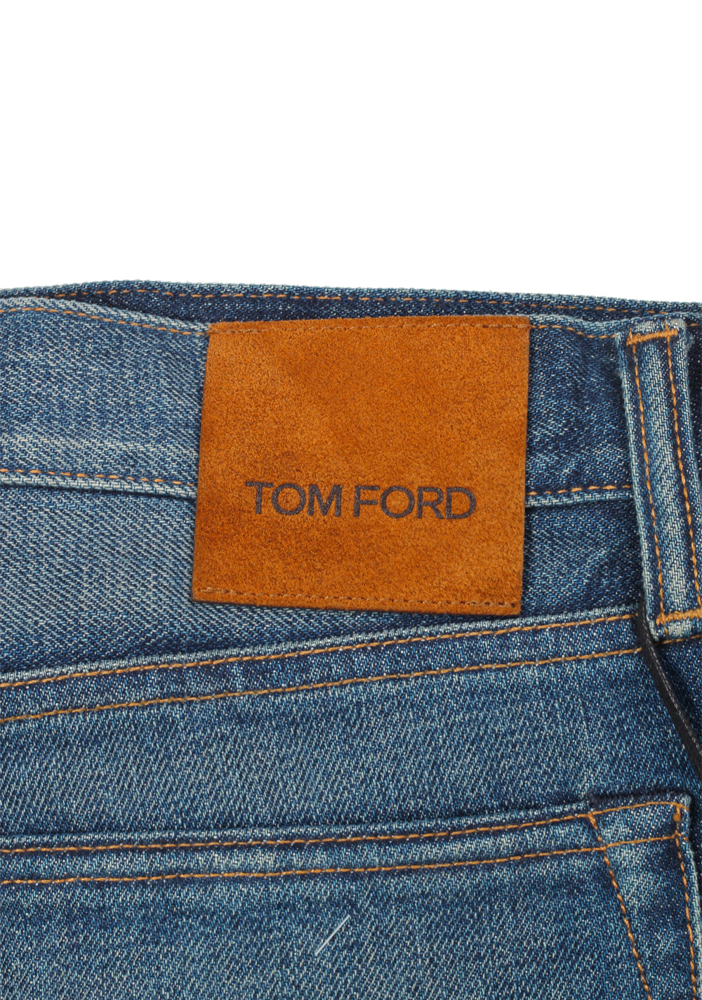 TOM FORD Blue Slim Fit Jeans TFD001 Size 52 / 36 U.S. | Costume Limité