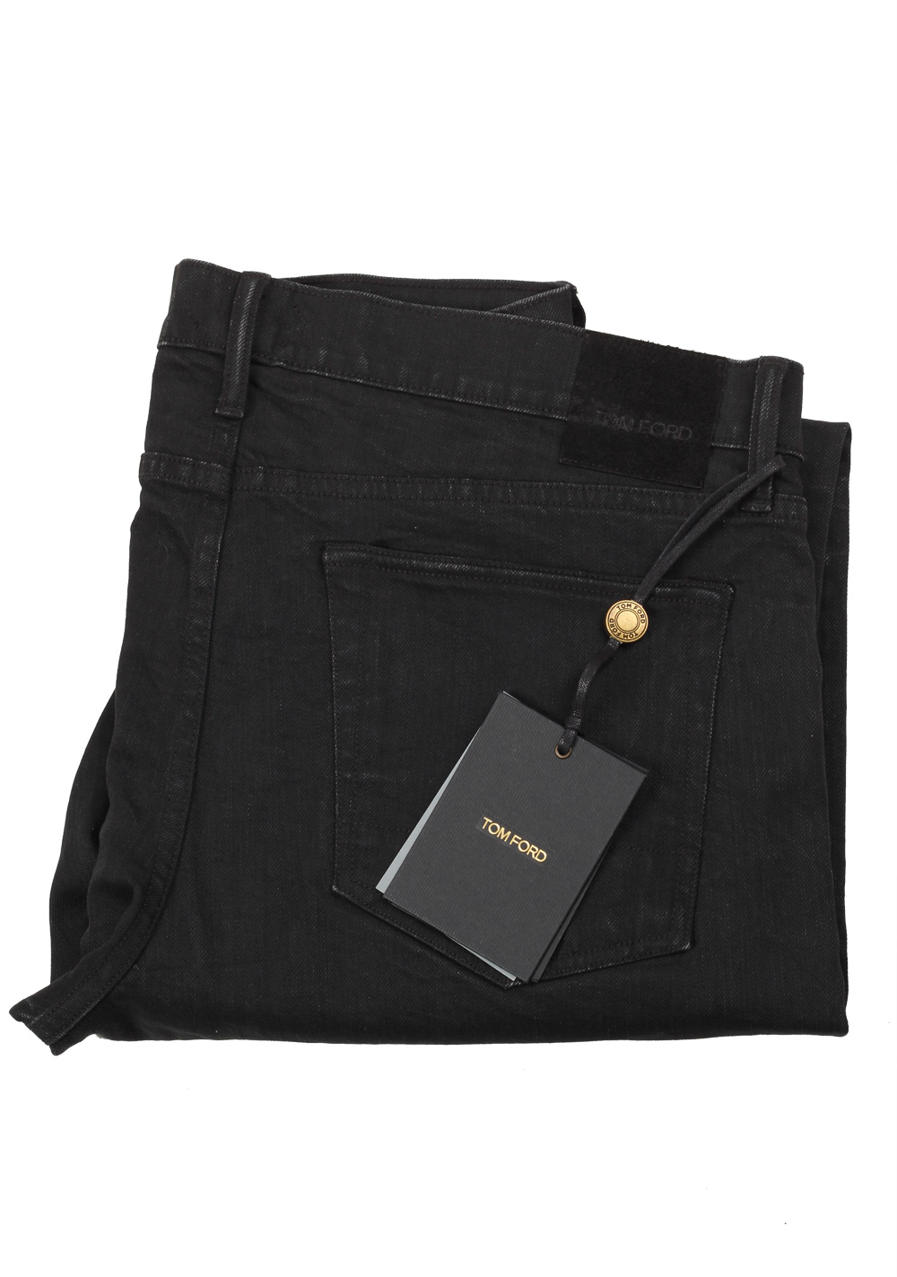 TOM FORD Black Slim Fit Jeans TFD001 Size 56 / 40 U.S. | Costume Limité