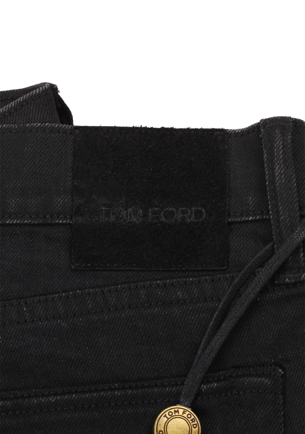 TOM FORD Black Slim Fit Jeans TFD001 Size 56 / 40 U.S. | Costume Limité