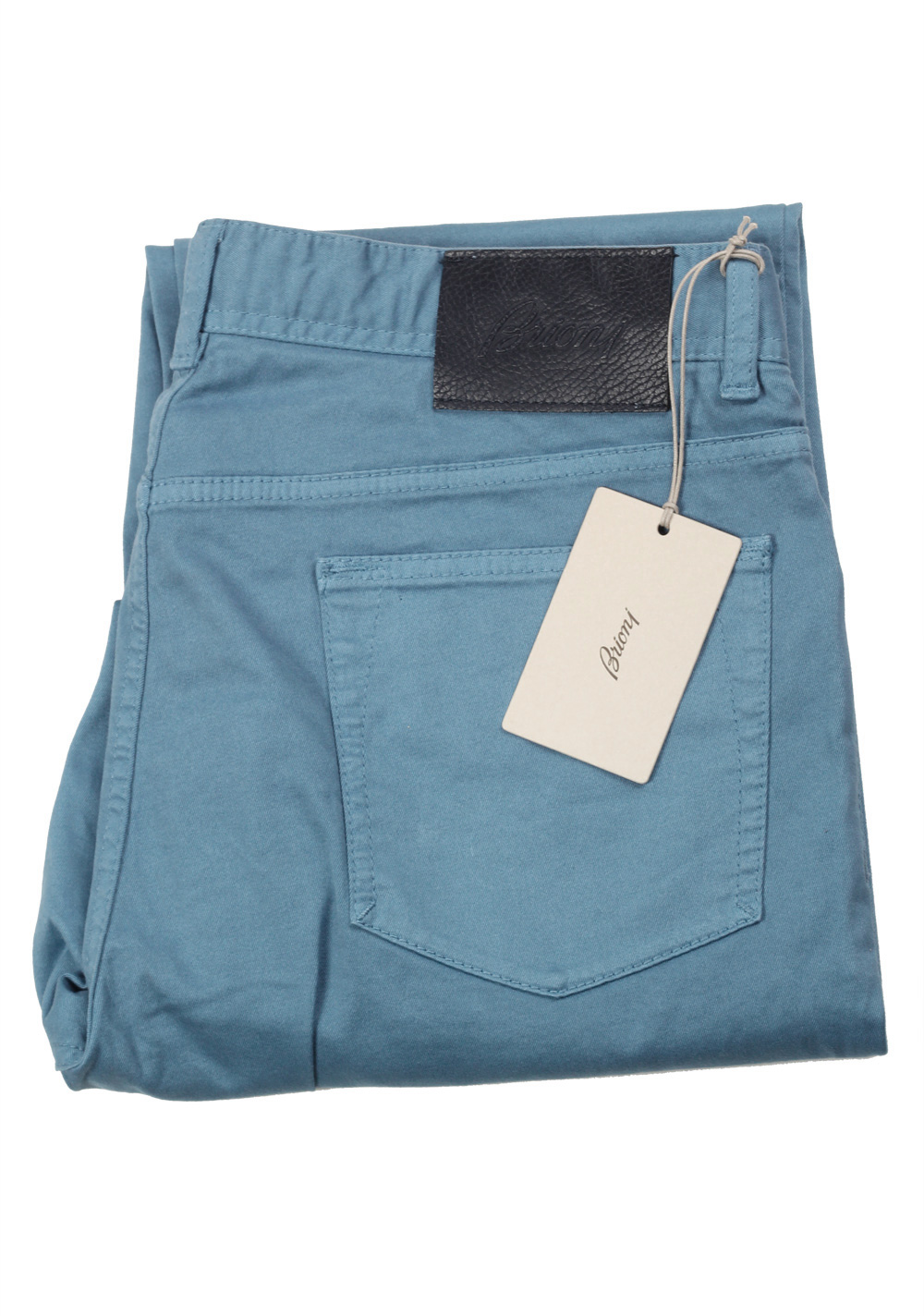 Brioni Blue SPL43P Trousers Size 50 / 34 U.S. | Costume Limité