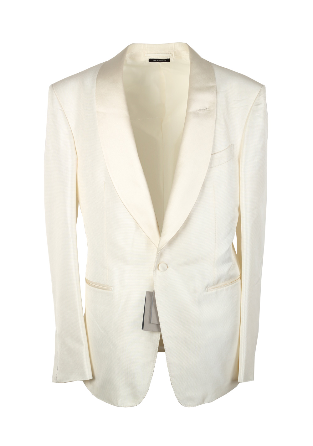 TOM FORD Windsor Shawl Collar Ivory Sport Coat Tuxedo Dinner Jacket ...