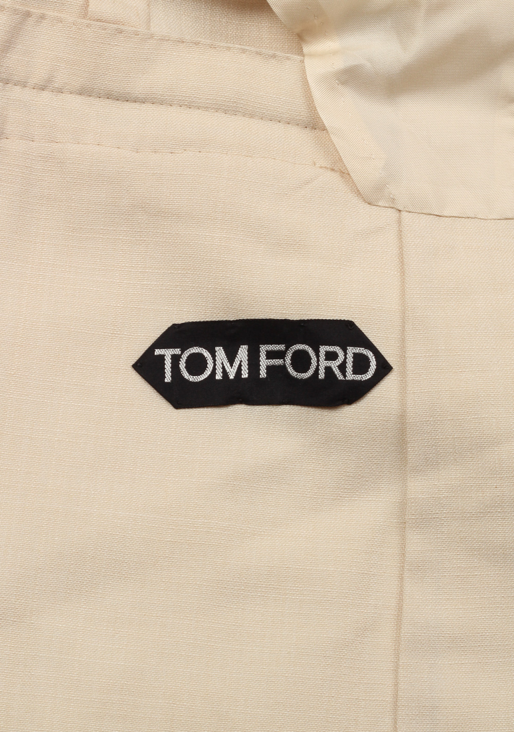TOM FORD Shelton Cream Suit Size 46 / 36R U.S. In Wool Silk | Costume ...