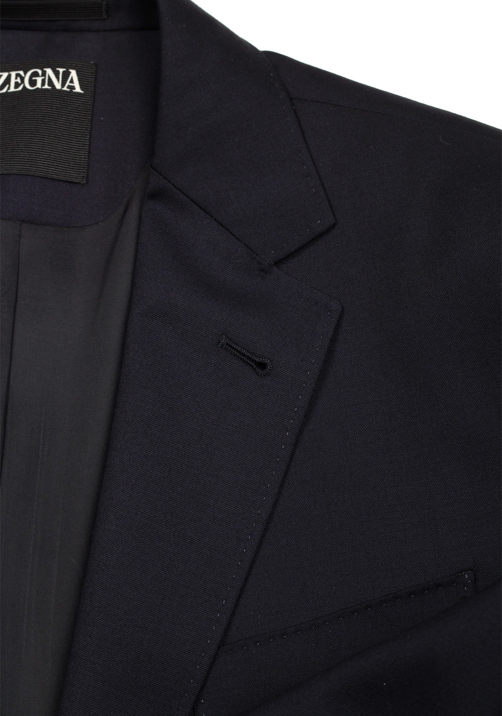 ZEGNA Blue Sartorial Wool Mohair Suit Size 48 / 38R U.S. – image 5