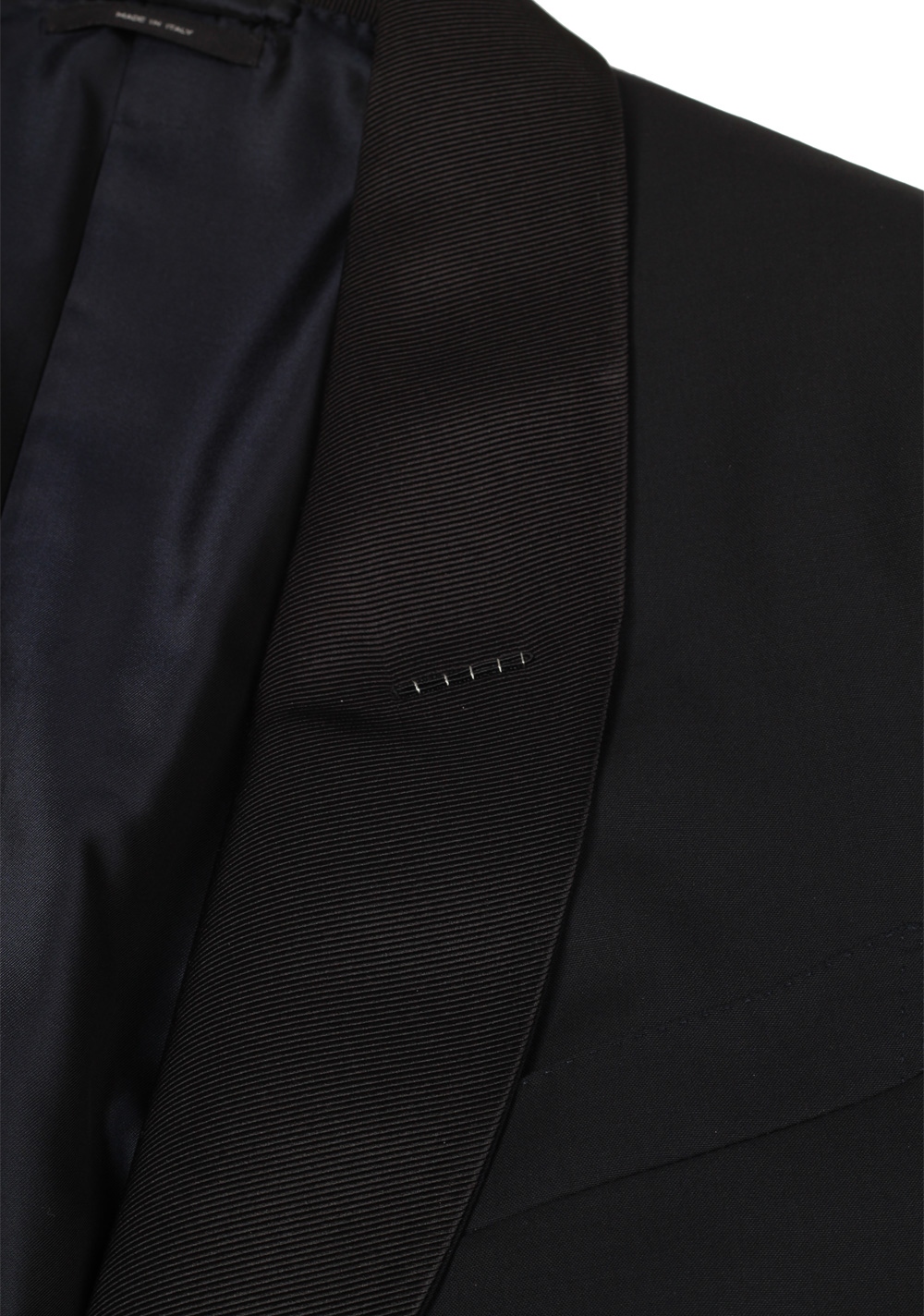 TOM FORD Windsor Black Tuxedo Suit Size 50C / 40S U.S. Shawl Collar Fit A | Costume Limité