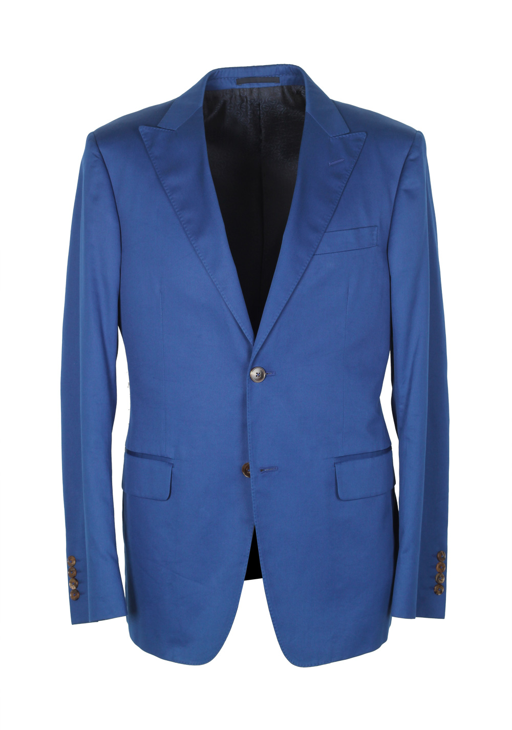 Gucci Royal Blue Sport Coat Size 50 / 40R U.S. In Cotton | Costume Limité