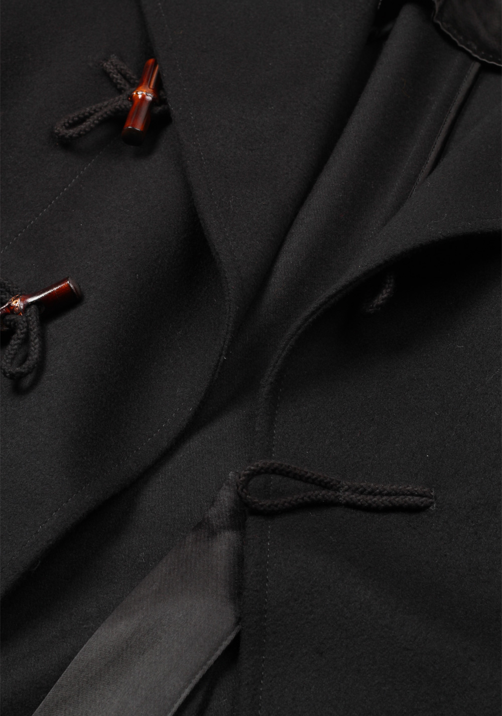 Gucci Black Duffle Coat Size 52 / 42R U.S. In Wool | Costume Limité