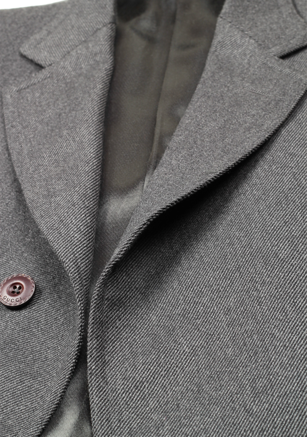 Gucci Gray Overcoat Size 52 / 42R U.S. In Wool | Costume Limité