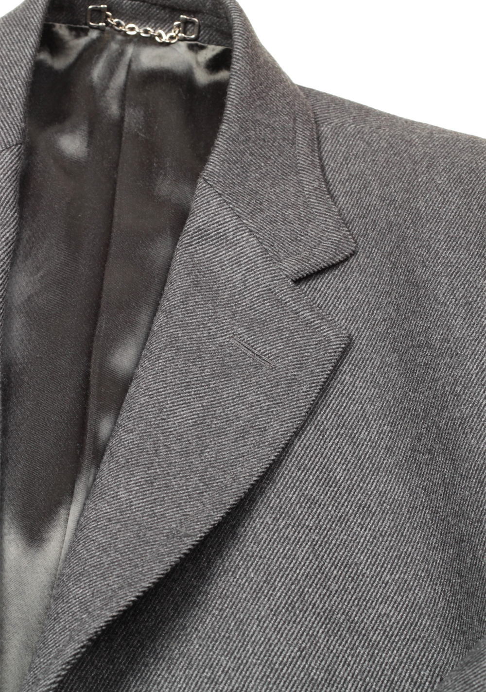 Gucci Gray Overcoat Size 52 / 42R U.S. In Wool | Costume Limité