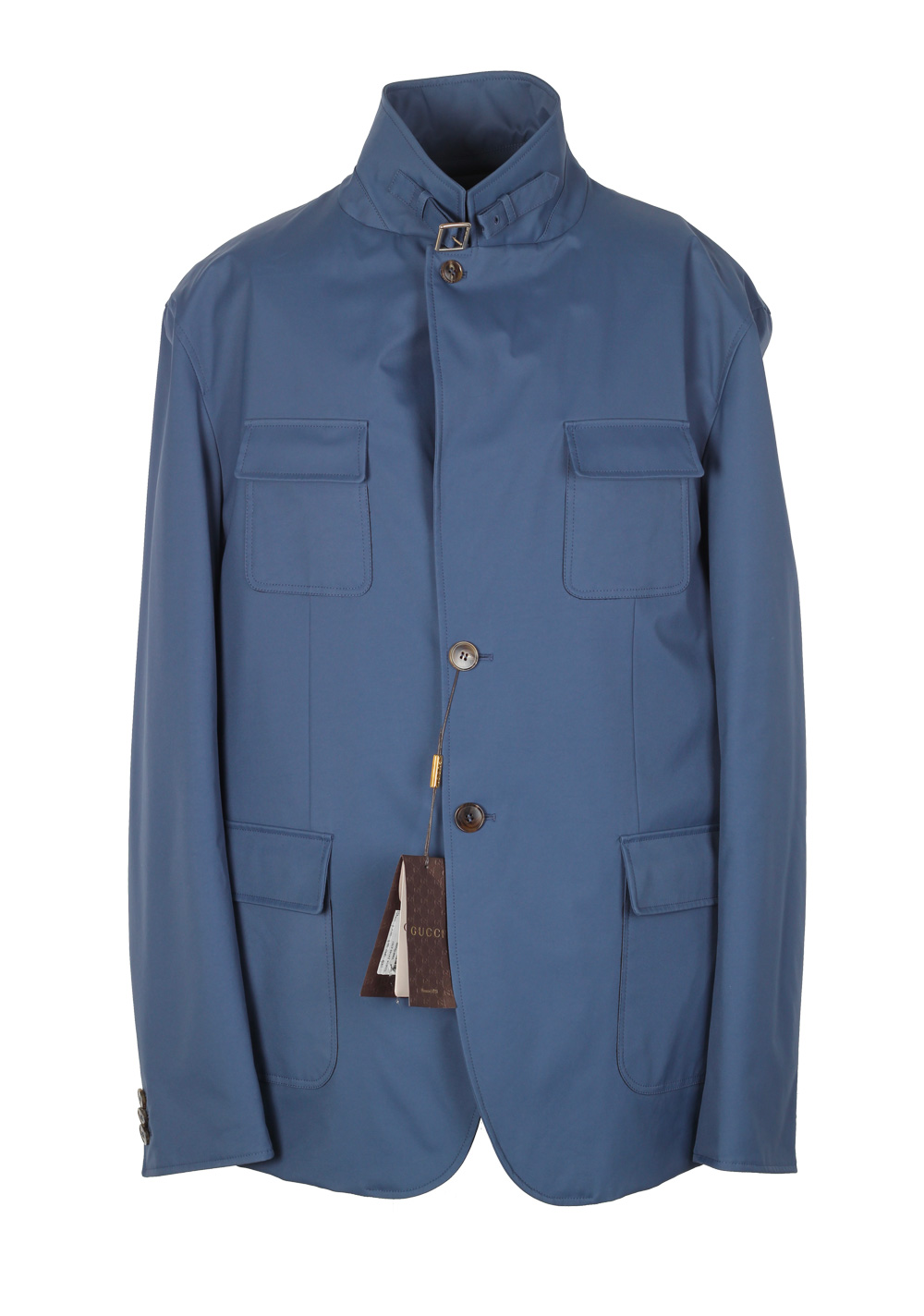Gucci Blue Rain Coat Size 58 / 48R U.S. | Costume Limité