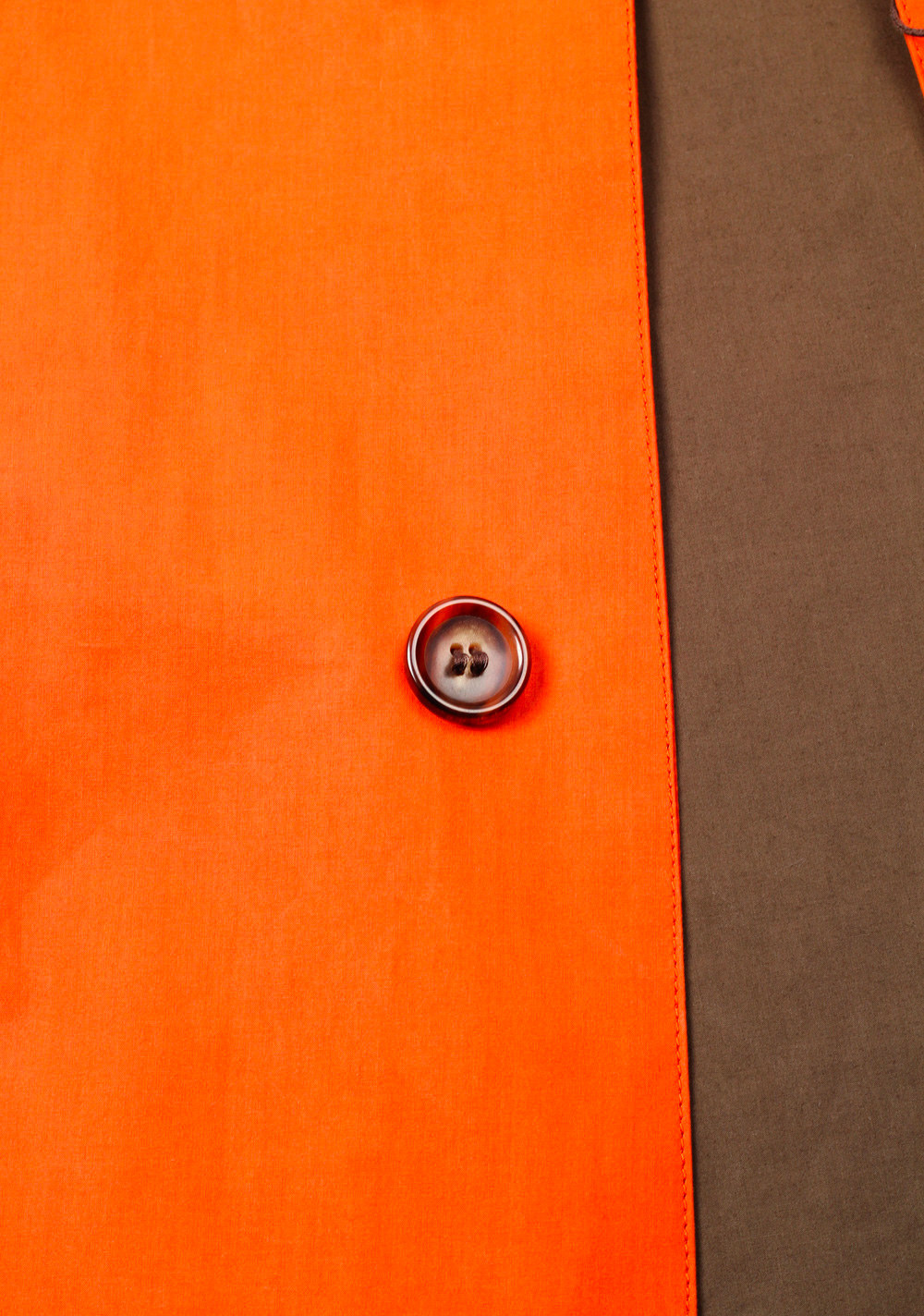 Gucci Orange Rain Coat Size 48 / 38R U.S. In Cotton | Costume Limité